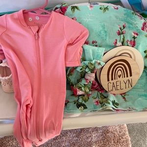 KYTE BABY- like NEW! buttery soft NB footies sleepwear! The best brand